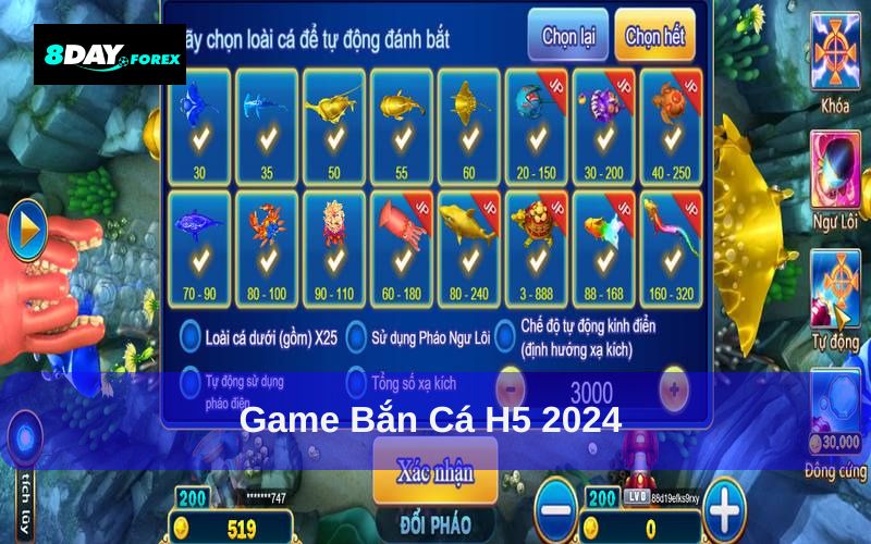 Game bắn cá H5 2024