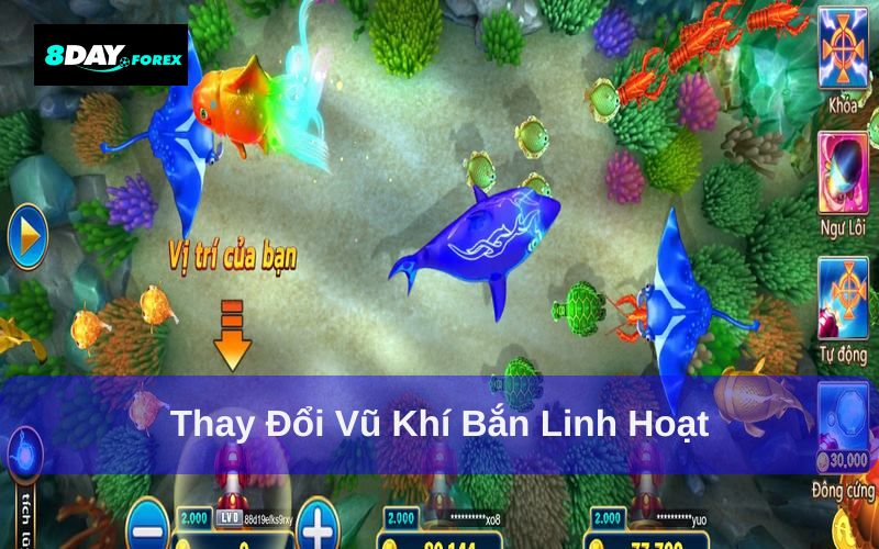 Cần đổi vũ khí thích hợp đối tượng