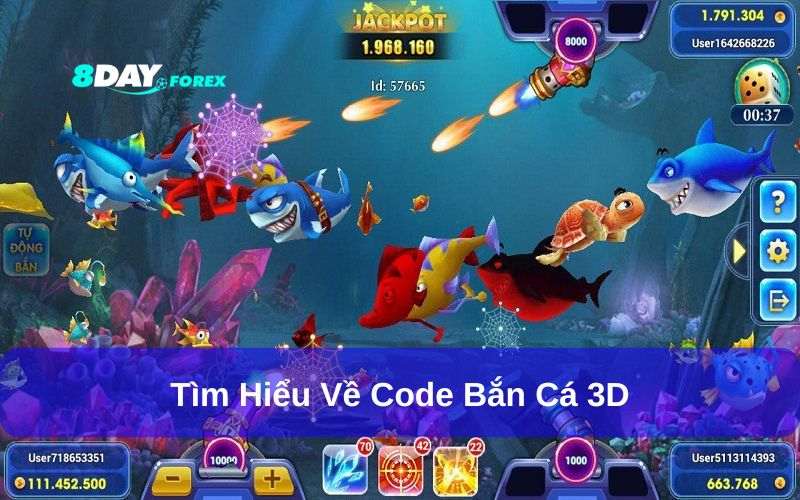 code bắn cá 3D