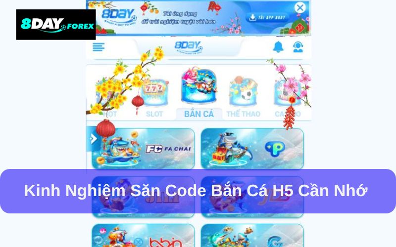 Theo dõi các sự kiện mỗi ngày để săn code bắn cá H5