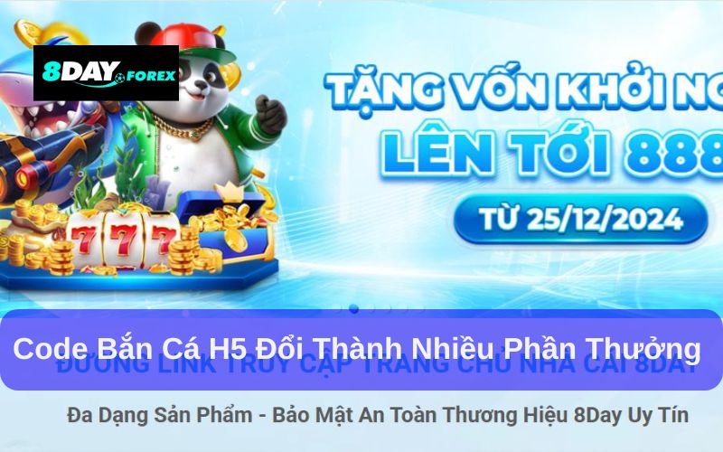Code bắn cá H5 mang đến nhiều phần thưởng hấp dẫn