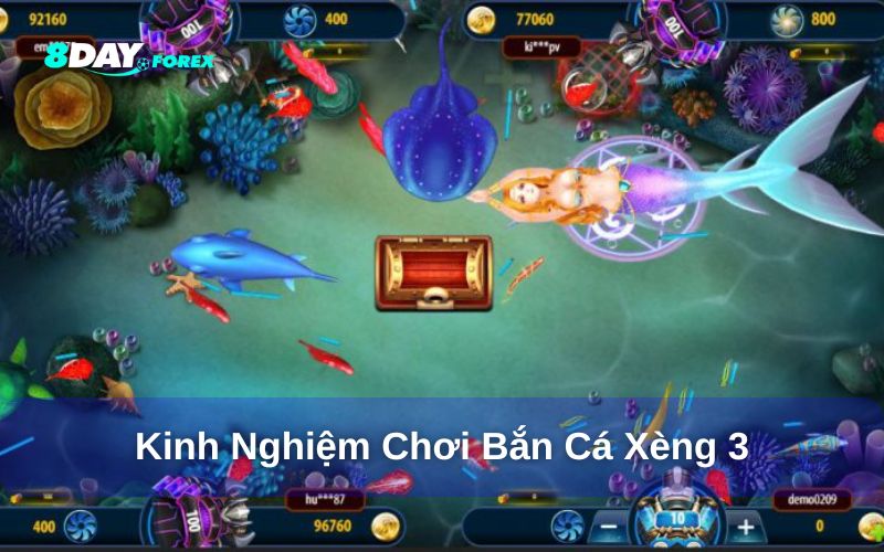 Kinh nghiệm bắn cá xèng 3 dành cho người mới