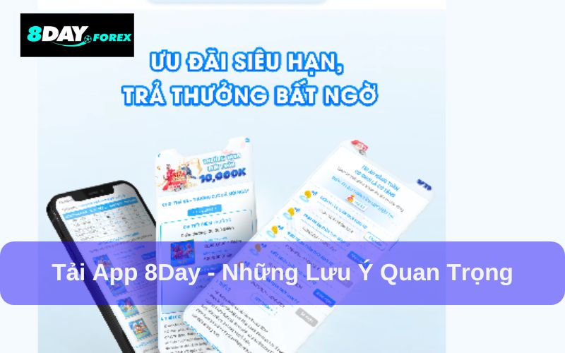 Tải app 8Day và những lưu ý quan trọng khi thực hiện