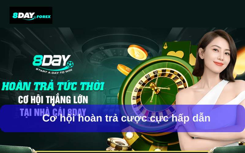 Cơ hội hoàn trả cược cực hấp dẫn