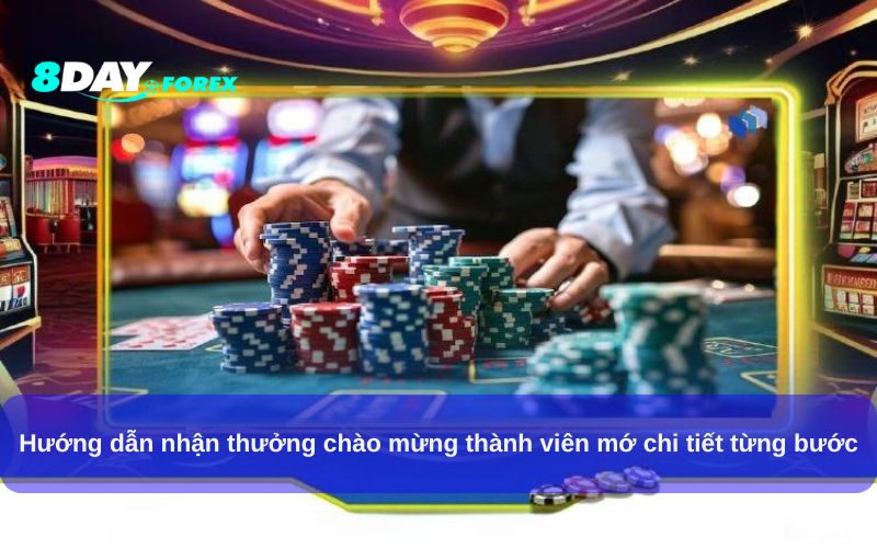 Hướng dẫn nhận thưởng chào mừng thành viên mớ chi tiết từng bước