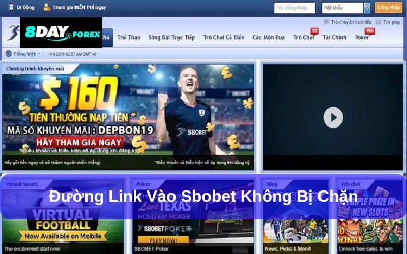 Bật mí link vào Sbobet không bị chặn chuẩn nhất