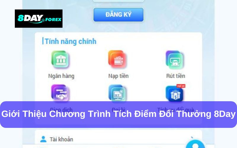 Tặng điểm thưởng khi tham gia cá cược 8Day là chương trình rất ý nghĩa