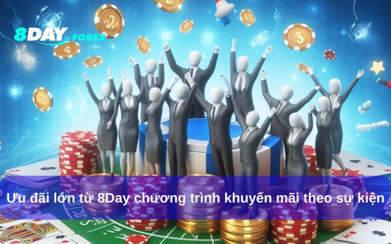 Các chương trình khuyến mãi nổi bật theo sự kiện tại 8Day
