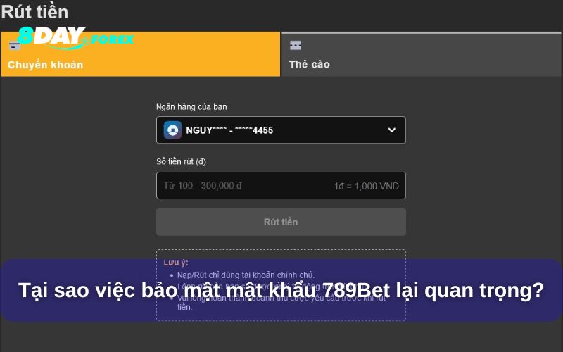 Tại sao việc bảo mật mật khẩu 789Bet lại quan trọng?